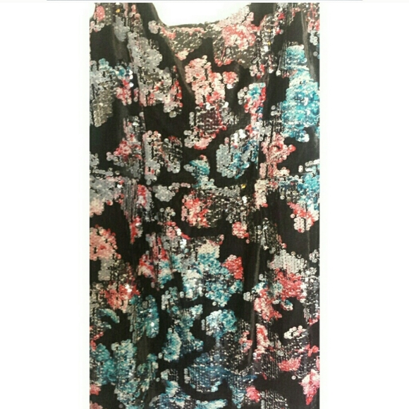 Dress the Population Sequin Dress Size XXL - Picture 3 of 8